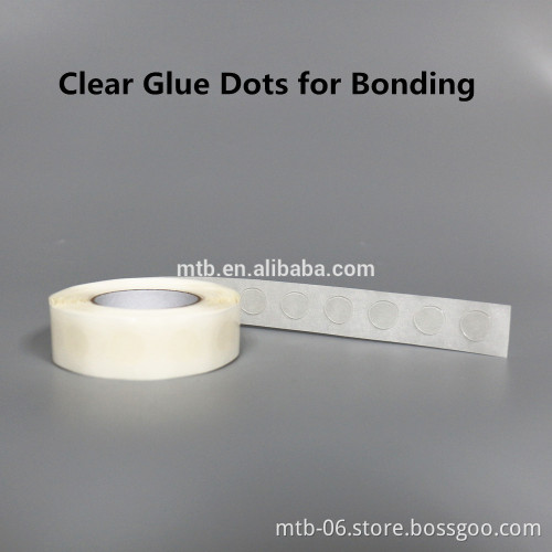 Clear Removable Glue Dots Fix Brochure Printing